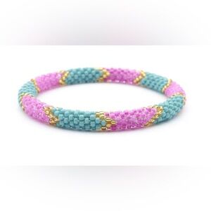 ❤️🔥Like New! Sashka Co - “Beach Cove” Glass Seed Bead Bracelet